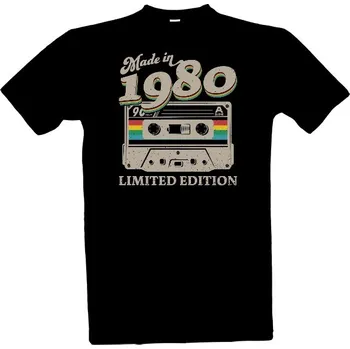Tričko s potiskem Made in 1980 pánské