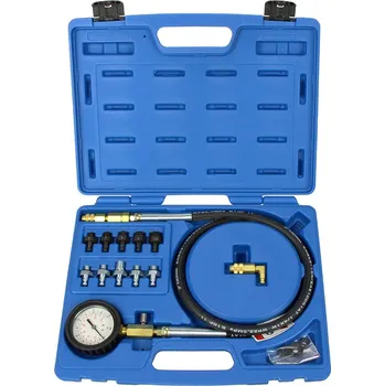 Nářadí pro automobil Condor tester tlaku oleje 0-10 Bar, sada 12 dílů - 100-05552