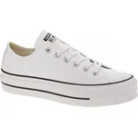 boty Converse Chuck Taylor All Star Lift Clean OX - 561680/White/Black/White 41