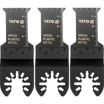 Yato Pilový list na ponor. řezy BIM pro multifunkci, 28,5mm (dřevo, plast, kov), sada 3ks