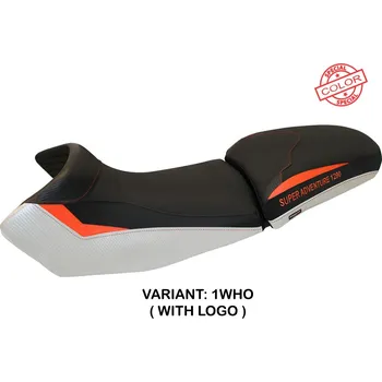 Moto sedlo TPZ Italia Potah sedla KTM 1290 Super Adventure S - T Eden special color model potah sedla: bez loga 2GRO (grey-orange)