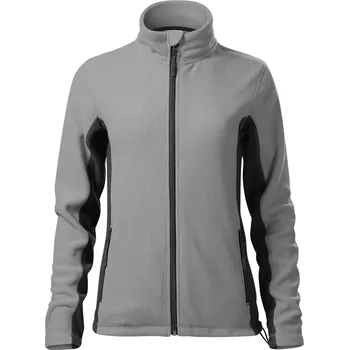 Dámský bomber Malfini Frosty Dámská fleece bunda 528 Světle šedá S