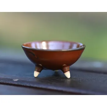 Aroma lampa KADIDELNICE keramická - červenohnědá