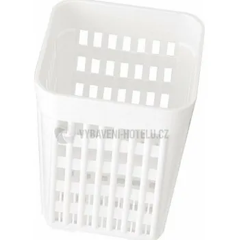 Příborník do zásuvky Košík na příbory - hranatý bílá 8640222