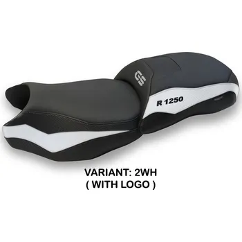 Moto sedlo TPZ Italia Potah sedla BMW R 1250 GS (19-24) Dobbiaco model potah sedla: bez loga 4GR (grey)
