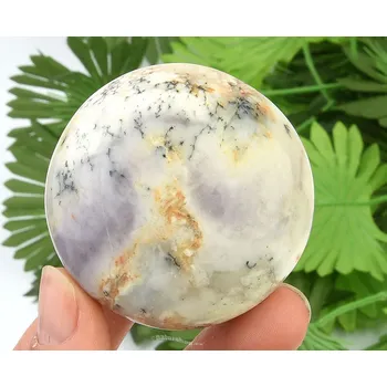 Přírodní kámen Hladký dendritický opál 115g