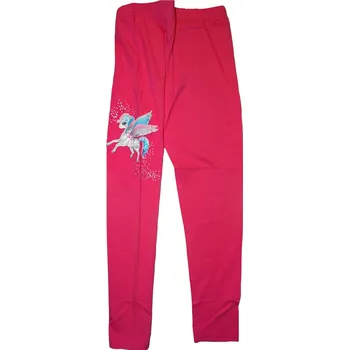 Dívčí legíny Dívčí růžové legíny s koníkem 128