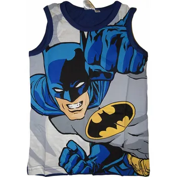 Pánské tílko Chlapecké modré tílko s Batmanem 152
