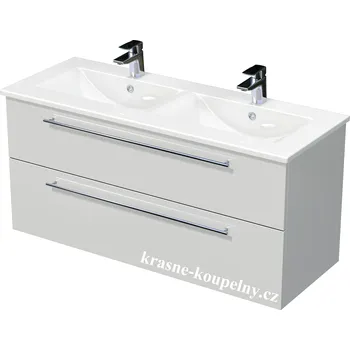 Koupelnový nábytek Intedoor skříňka s umyvadlem, 2 zásuvky, Box Arte 120D 2Z Varianta: A5606 Modrá Indigo MAT + doprava zdarma + při platbě převodem sleva