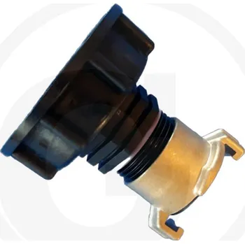 BOVRAM IBC system Adaptér IBC krátký S60x6 s zubovou spojkou