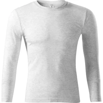 Piccolio Progress Ls Unisex tričko P75 světle šedý melír S