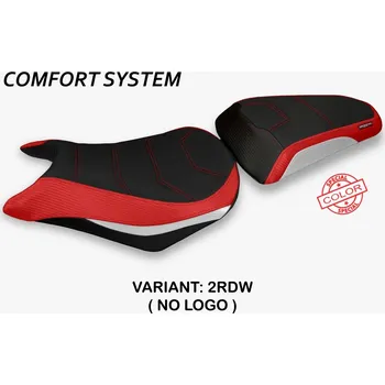 Moto sedlo TPZ Italia Potah sedla Honda CBR 500 R (12-16) Auzat special color comfort model potah sedla: bez loga 2RDW (red-white)