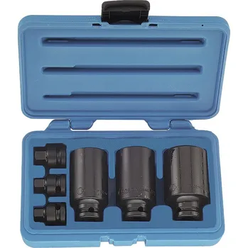 Condor hlavice nástrčné a zástrčné 1/2", 12ti hran a Inbus, sada 8 dílů - 100-01418