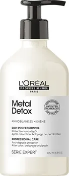 Vlasová regenerace L'Oréal Professionnel Série Expert Metal Detox Care péče chránící vlasy 500 ml