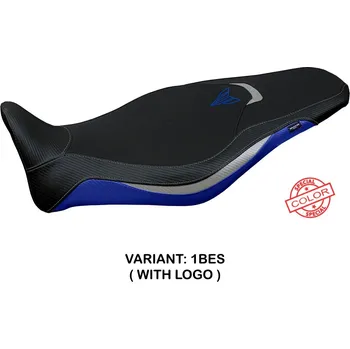 Moto sedlo TPZ Italia Potah sedla Yamaha MT-09 (2021) Atos special color model potah sedla: bez loga 2RDG (red-grey)