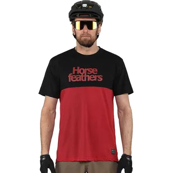 cyklistický dres dres Horsefeathers Fury - True Red M