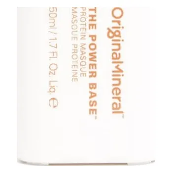 Vlasová regenerace O&amp;M The Power Base Proteinová Maska Mini 50 ml