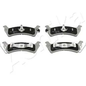 Brzdová destička Sada brzdových destiček, kotoučová brzda ASHIKA 51-00-019