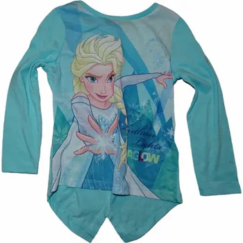 Dívčí tričko Dívčí tykysové tričko s Elsou 104