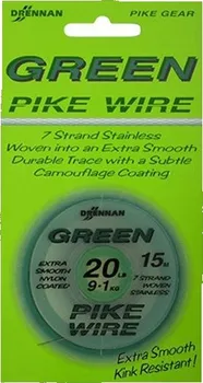 Drennan Green Pike Wire 0,36 mm/15 m