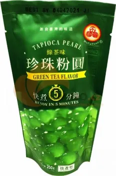 Superpotravina Wu Fu Yuan Tapiokové matcha perly 250 g