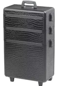 Kosmetický kufr Sibel Modular 0150631 kufr na kolečkách černý