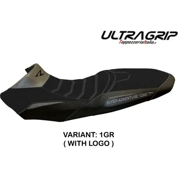 Moto sedlo TPZ Italia potah sedla KTM 1290 Super Adventure R (17-20) Vessy ultragrip model potah sedla: bez loga 6BLW (black-white)