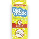 EcoForce DishMatic Non Scratch náhradní houbičky 3 ks