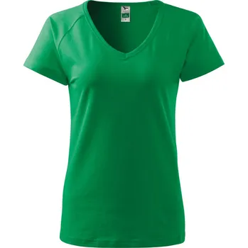 Dámské oblečení Malfini Dream Dámské triko 128 středně zelená XS