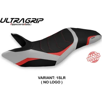 Moto sedlo TPZ Italia potah sedla Triumph Speed Triple (11-15) Nisko special color ultragrip model potah sedla: bez loga 1SLR (silver-red)