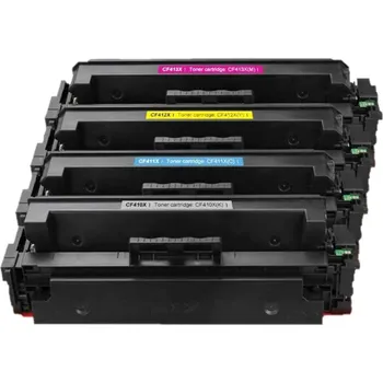 VybavKancl HP CF410X + CF411X + CF412X + CF413X - kompatibilní sada tonerů 410X