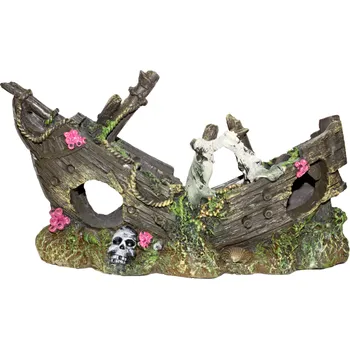 Dekorace do akvária Orbit-Aquaristik Orbit Vrak lodi 27 cm 1 Ks