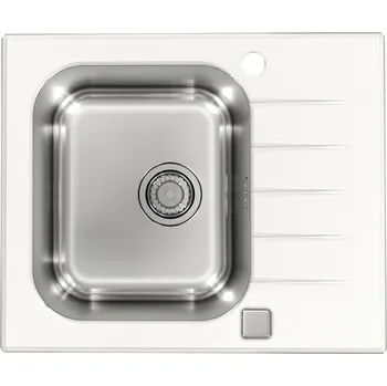 Nerezový dřez Alveus ALTONE 10 Barva: Bílá + Dárek