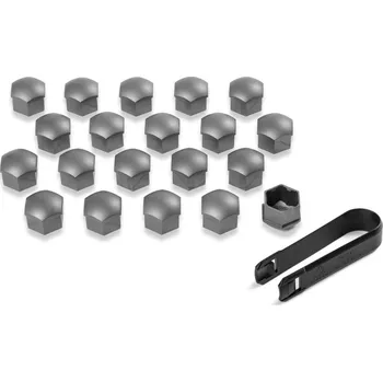 Šroubek na kolo Krytky pro šrouby kol šedé matné