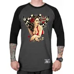 tričko pánské - HOT ROD ANGEL - BLACK HEART - 9811 - XL