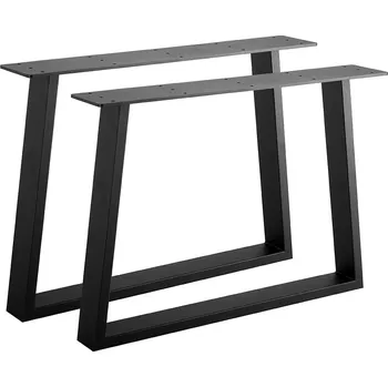 Stolová podnož Strong Stolová podnož KONKÁVNÍ 420x580 černá RAL9005