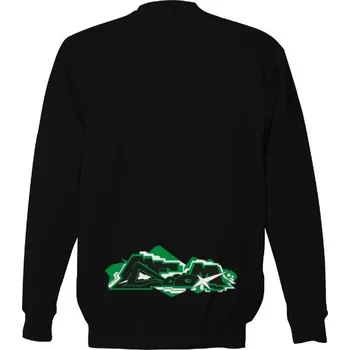 Pánská mikina Mikina bez kapuce Unisex s potiskem Backside MF Uni pánské