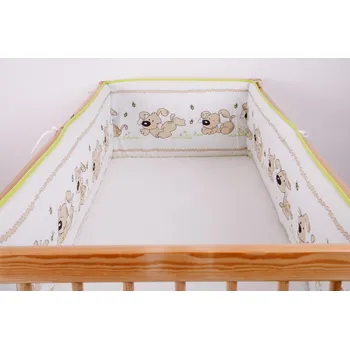 JAN peří Mantinel - do dětské postýlky/pejsek béžový malý - Mantinel - 40x60x40 cm/pejsek béžový malý