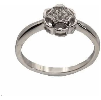 Prsten Stříbrný prsten s kamenem