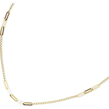 Náramek Luxur, Náramek či náhrdelník Ovali ve žlutém zlatě, délka 48 cm, 585-14-5-1244.0Z00.0.48.000.33