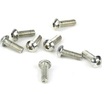 RC vybavení Losi šroub imbus půlkulatá hlava 5-40x3/8" (8)
