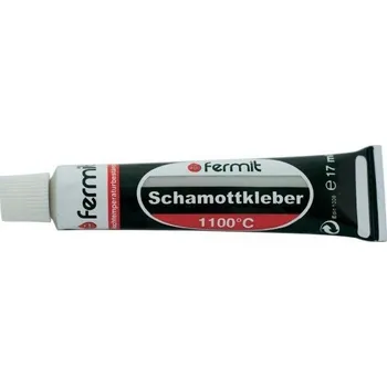 Krbová kamna FERMIT lepidlo těsnící a montážní Schamottkleber HT 1100 tuba 17 ml