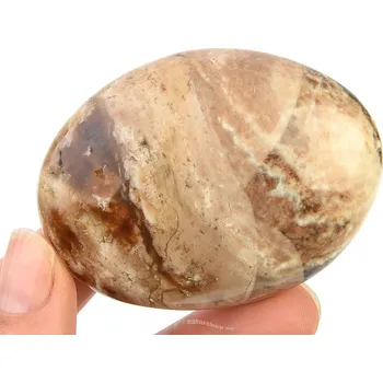 Přírodní kámen Tmavý opál hladký kámen (93g)