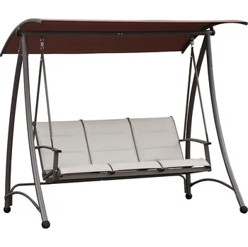 Zahradní houpačka Zahradní houpačka YF-SW098, hnědá