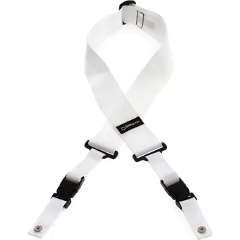 Kytarový popruh DiMarzio DD 2200W Clip Lock Nylon White
