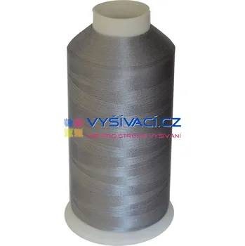 Nit vyšívací nitě šedá C189 návin 5000 metrů viskóza návin: 1 kón návin 5000m 115,- Kč s DPH za kón při nákupu balení 12 kusů