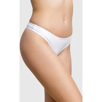 Dámské plavky VFstyle Spodní díl plavek tanga Lylah bílé Velikost: S