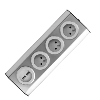Elektrická zásuvka Orno Virone FS-3 2x USB