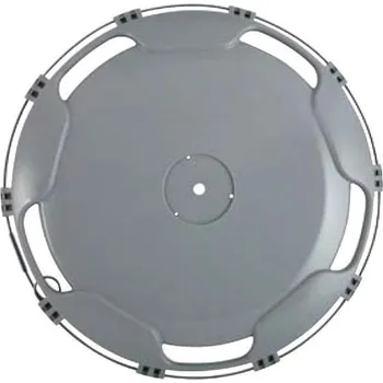 Poklice na kolo Kryt kola, poklice 22,5" zadní vzor Mercedes Travego šedá plast