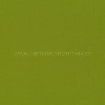 Stof 12-804 jednobarevná zelená bavlněná látka patchwork